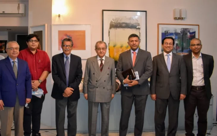 On 11 November 2020, BEI President Amb. Humayun Kabir welcomed the new Indian High Commissioner to Bangladesh, H.E. Mr. Vikram K. Doraiswami, to its office to discuss BEI’s work and bilateral relations between Bangladesh and India