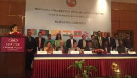 Ambassador Farooq Sobhan, President of Bangladesh Enterprise Institute participated in a “Regional Conference on SAARC Effectiveness” held in Kathmandu, Nepal on 29 – 30 September 2016 at the invitation of Mr. Madhav Kumar Nepal, MP, former Prime Minister of Nepal and Convener of the Conference