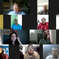 Bangladesh Enterprise Institute (BEI), in association with The International City Management Association (ICMA), USA and a local NGO Rupantar, organized a consultation meeting on “Community Resilience Through Youth Wellbeing” in a webinar held on 26 July 2020 through the Zoom online platform