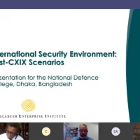 Virtual visit to Bangladesh Enterprise Institute (BEI): National Defence Course (NDC)-2020 on 16 July 2020
