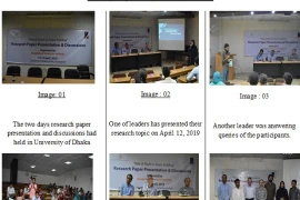 A two days Research Paper Presentation and Discussions on Role of Youth in Peace Building organized by BEI on 12-13 April 2019 at the University of Dhaka