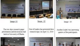 A two days Research Paper Presentation and Discussions on Role of Youth in Peace Building organized by BEI on 12-13 April 2019 at the University of Dhaka