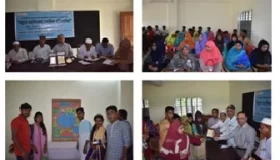 BEI organised a Madrassa-College Wallpaper Competition on the theme – Social Cooperation, Peace and Harmony for Preventing Violent Extremism in Sher-a-Bangla College Auditorium, Raninagar Upazila, Naoga on on 27 September 2018