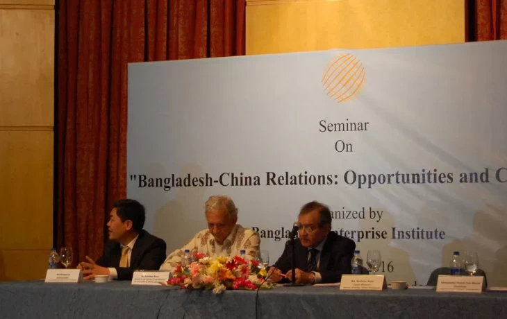 Seminar on “Bangladesh-China Relations :Opportunities and Challenges”, 3 October 2016, Dhaka
