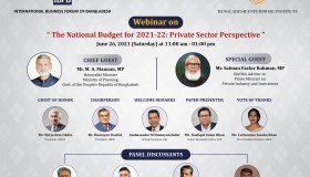 IBFB-BEI webinar on “The National Budget for 2021-22: Private Sector Perspective”,  Saturday, 26 June, 2021